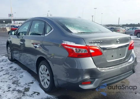 2019 Nissan Sentra S из США, поврежденный, VIN 3N1AB7AP1KY259319